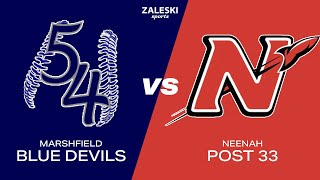 Marshfield vs Neenah | 2024 Legion Baseball