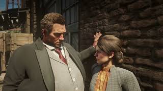 If fat Arthur comes to Mary, she will react to it