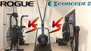 The Rogue Echo Bike Vs The Concept2 SkiErg Vs The Concept2 Rower