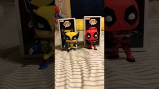 Unboxing New MCU Deadpool and Wolverine Funko Pops #deadpool #wolverine #mcu