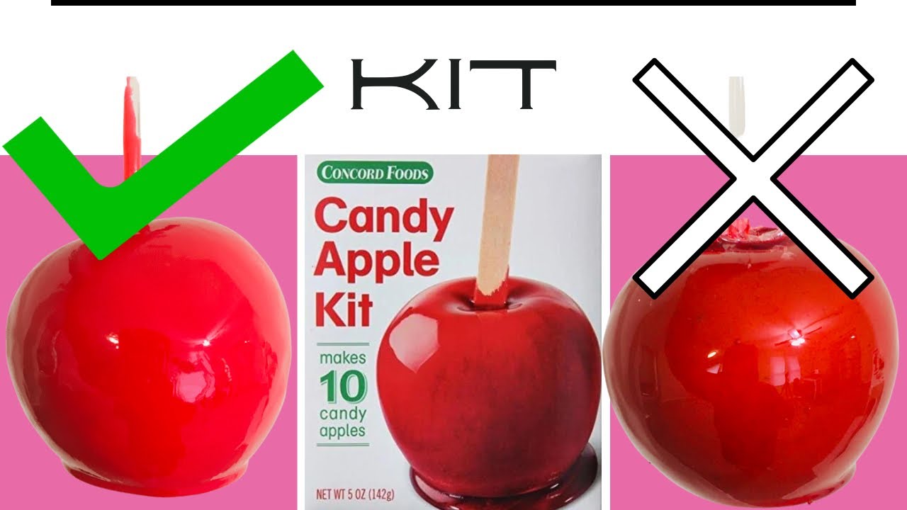 How To Make Candy Apples With Inspired Candy Apple Kit - YouTube