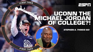 UConn is the Michael Jordan of basketball! - Stephen A. on their back-to-back DO