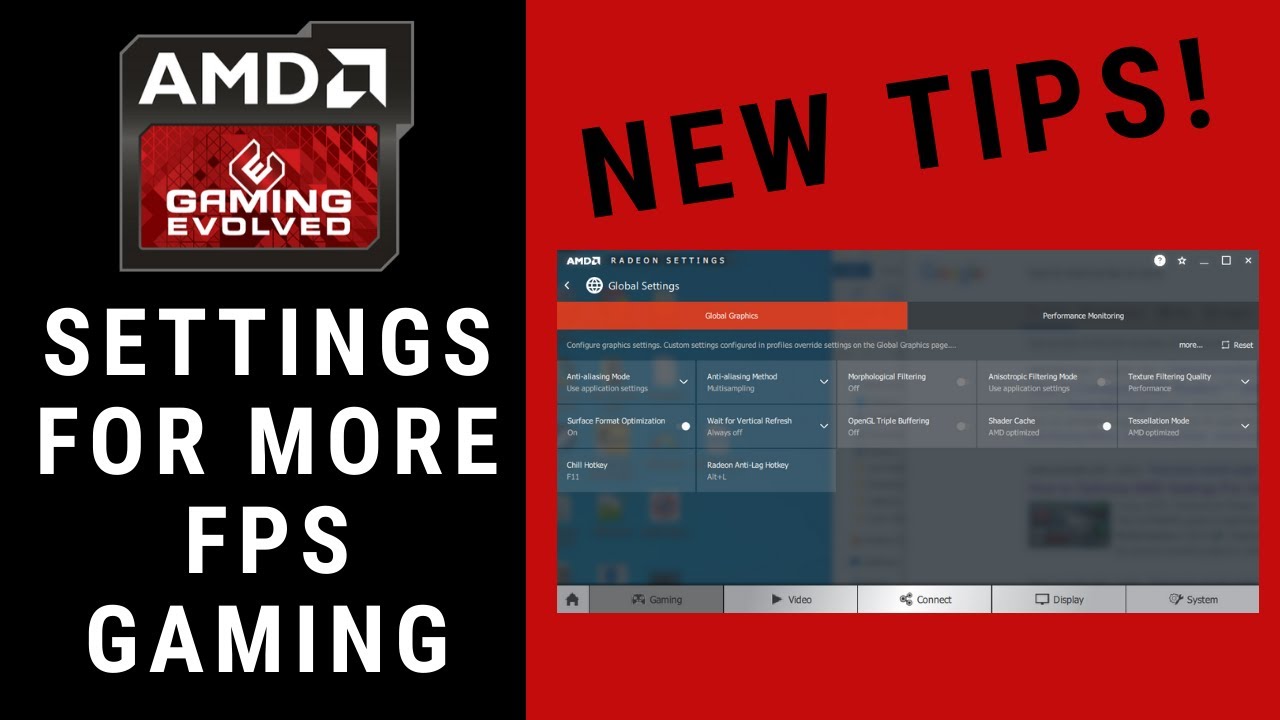 Improve Performance! Optimize AMD Setting For More FPS And A Gaming ...