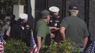 Veterans visit memorial in downtown Sacramento to honor those who died in service