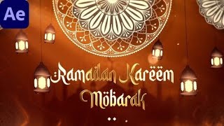 Ramadan Intro 2 | Ramadan Kareem Muborak | After Effects Template Videohive