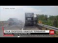 Truk Ekspedisi Hangus Terbakar | REDAKSI PAGI (04/09/21)