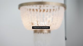 Dune Chandelier from Fredrick Ramond, Hinkley's luxury line of lighting