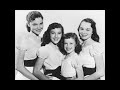 The Lennon Sisters - Tonight You Belong To Me (1955) (Lyrics)