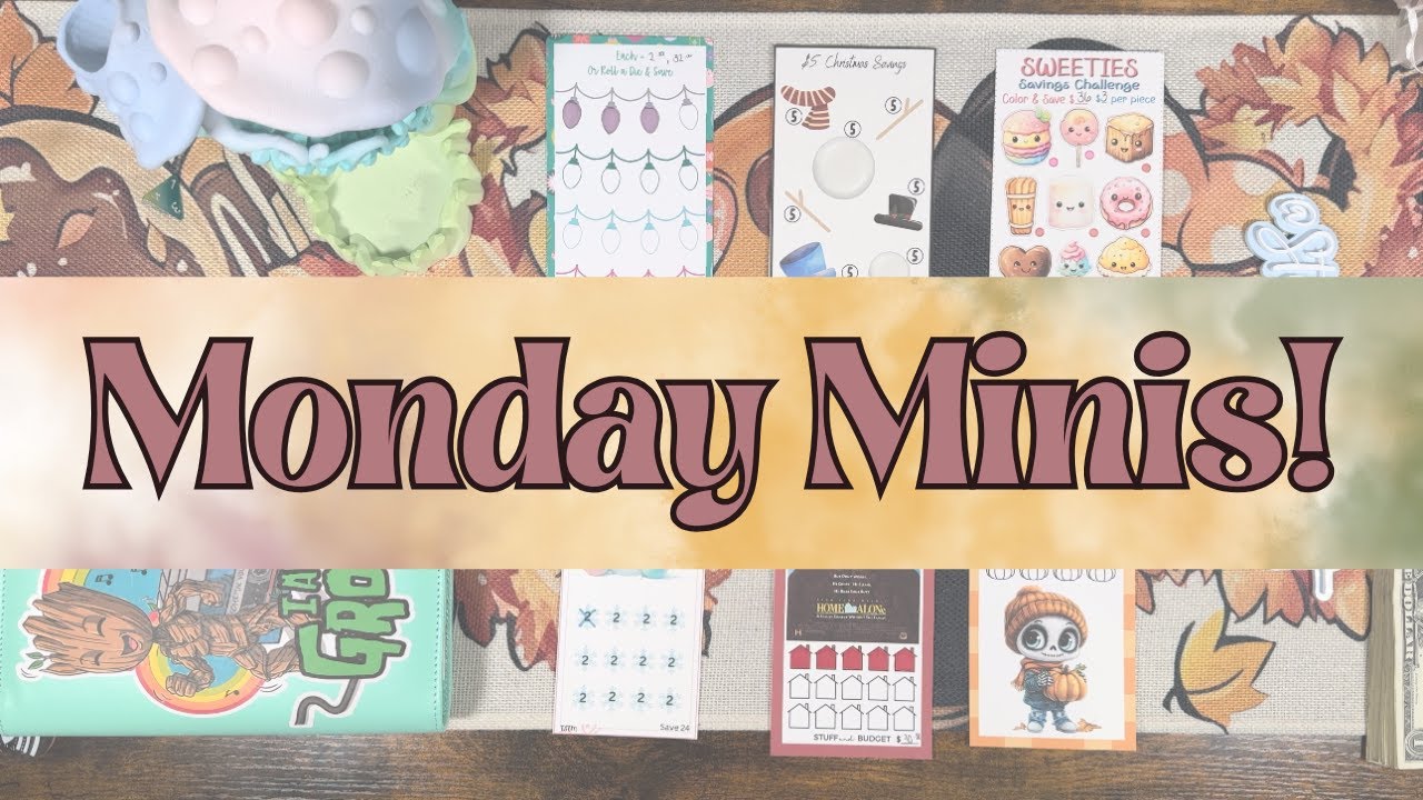 Monday Minis Savings Challenges Youtube