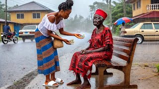 Poor cleaner helped an old woman unaware she is the mother of the CEO: #africanfolktalesqueen #tales