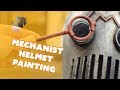 Prop: Shop - Painting the Mechanist Helmet - Foam & Rubber Cement Paint