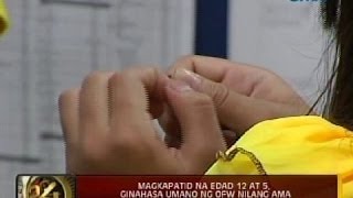 24 Oras: Magkapatid na edad 12 at 5, ginahasa umano ng OFW nilang ama