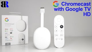 Google Chromecast with Google TV HD Unboxing + Set Up | 2022 Release