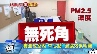 20171222中天新聞　怎擺空氣清淨機？　遠近影響換氣效果