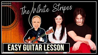 Seven Nation Army 🎸Acoustic Guitar Lesson 🎸Campfire Guitar Songs That Sound Impressive