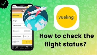 How to check the flight status using flight number in Vueling Airlines?