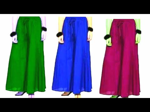 Palazzo Pant cutting and stitching (very easy method) Palazzo Pant cutting and stitching (very easy method)