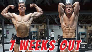 7 WEEKS OUT from my FIRST BODYBUILDING SHOW | Rough Week