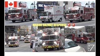 [MARINE HAZMAT RESPONSE] - Vancouver Fire Responding to Coal Harbour