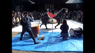 吉備津彦神社 獅子舞