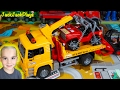 Tow Truck & Jeep Toys for KIDS! | Construction Vehicle Surprise Unboxing | JackJackPlays