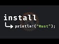 0: Your first program in Rust (How to install Rust)