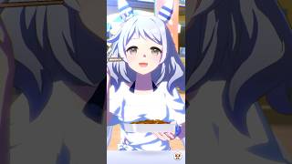 【ウマ娘 プリティーダービー】ヒシミラクルとおさんぽ♪ お食事 編