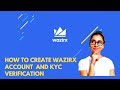 How to create Wazirx account and KYC Verification