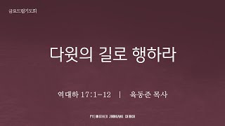 250124 금요드림기도회 _ 다윗의 길로 행하라 (대하 17:1-12)