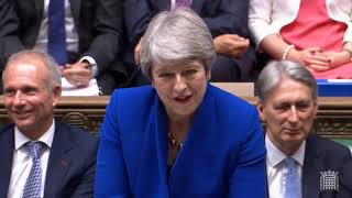 Theresa May's last PMQs: 24 July 2019