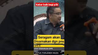 Seragam P3K akan direvisi dan disamakan dengan PNS