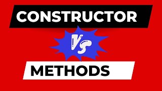 difference between constructor and methods | computer application | icse Java class10@padhaikrlo