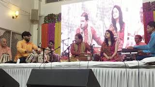 Sudhir Tekale with Anupji Jalota  lagi lagan mira ho gai magan