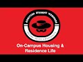 On Campus Housing & Residence Life Webinar: Recording