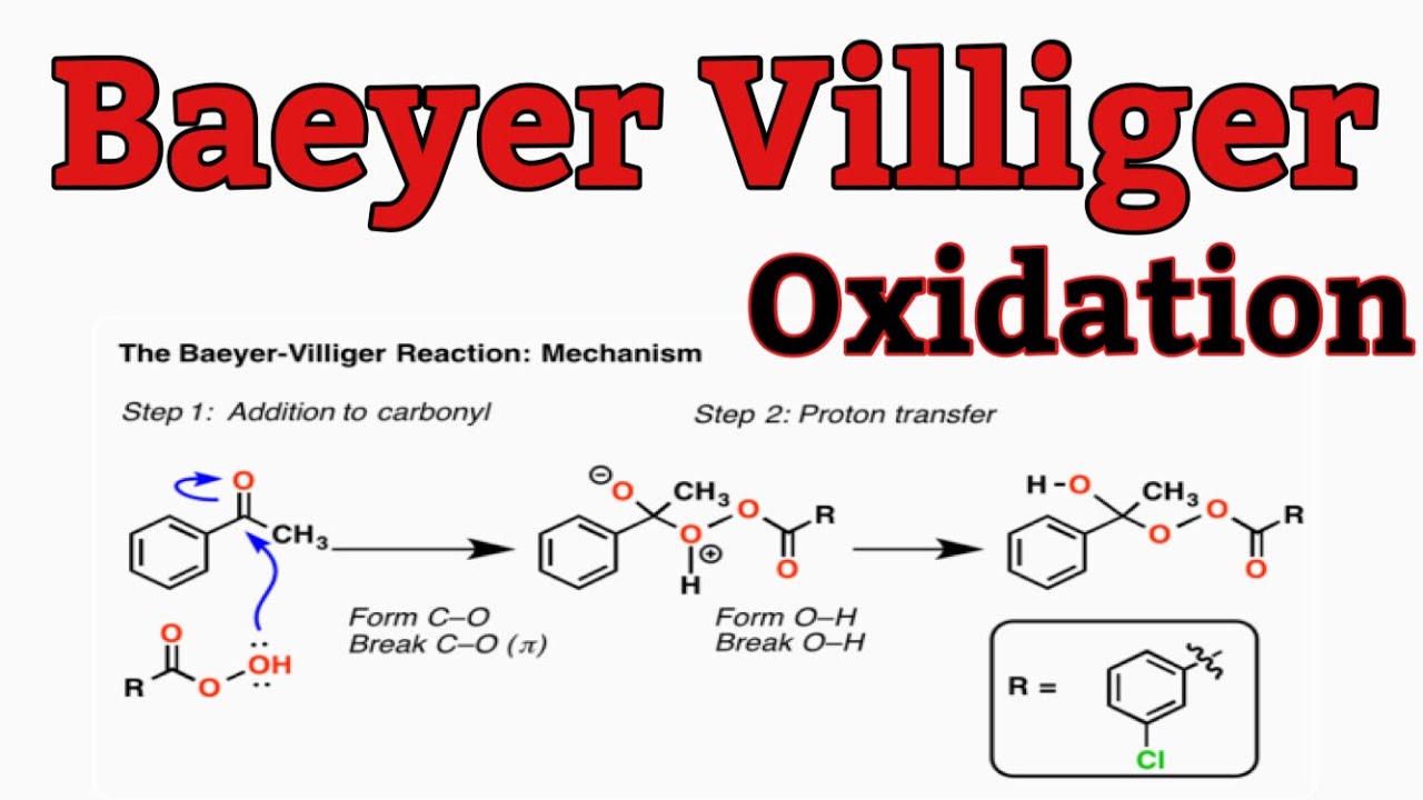 Baeyer–Villiger Oxidation With Mechanism || Very Easy Method - YouTube