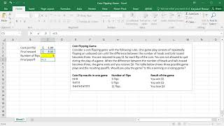 03. Coin Flipping Game - Building the simulation model 1/3