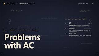 Consequentialism: Problems for AC