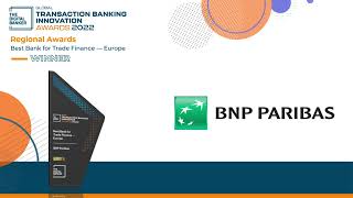 GTB22 - Best Bank for Trade Finance — Europe (BNP Paribas)