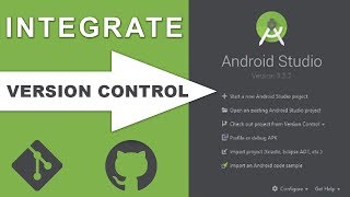 Android Studio Git | Integrate version control Android Studio