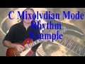 c mixolydian mode rhythm example for grades 6 7 and 8