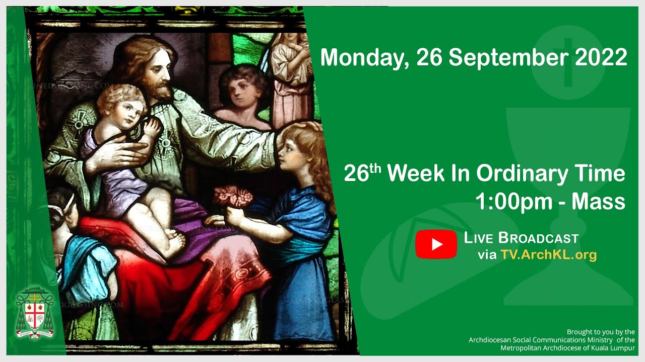 Catholic Weekday Mass Online L Monday 26th Week In Ordinary Time