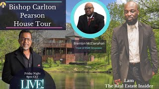 Bishop Carlton Pearson House Tour | LIVE! with The Real Estate Insider