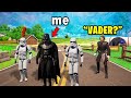 I Pretended Darth Vader is BACK in Fortnite