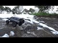 トヨタ ハイラックスサーフ 4ランナー ラジコン雪上トレイル （京商ミニッツ4x4） rcvlog 14