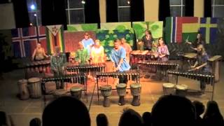 Zimba marimba Summercamp, 2012, Mukwa and Kazaw plays Botsotsi