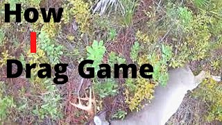 How to drag game out of the woods made easy; deer dragging made easy