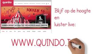 Wat doet Quindo tijdens SINKSEN16?