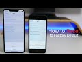 How to Properly Reset iPhone to factory default