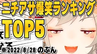 【小森めと】ニチアサ爆笑ランキングTOP5 2022年8月28日分【切り抜き/ブイアパ】