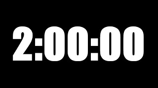 2 HOUR TIMER β’ 120 MINUTE COUNTDOWN TIMER β° LOUD ALARM β°